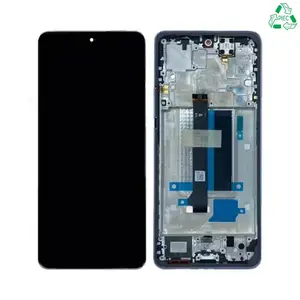 Écran Tactile Original Pulled avec Châssis (PIEC) Xiaomi Redmi Note 13 Pro+ 5G Aurora Purple