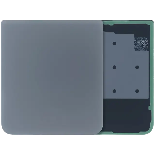 Vitre arrière pour Samsung Galaxy Z Flip 3 5G (pack service origine, gris)
