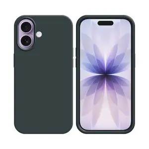Coque Silicone Compatible pour Apple iPhone 17 (#18) Noir