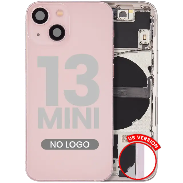 Châssis pour Apple iPhone 13 Mini (version US, compatible premium, rose)