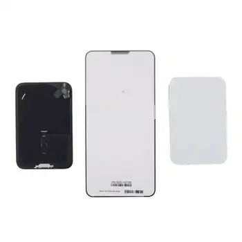 Vitre arrière avec MagSafe, NFC et nappe flash pour Apple iPhone 17 Pro (origine, argent)