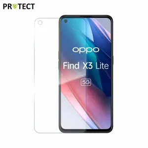 Verre Trempé Classique PROTECT pour OPPO Find X3 Lite Transparent