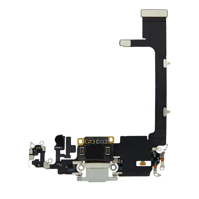 Dock de charge pour Apple iPhone 11 Pro (origine d'occasion, argent)