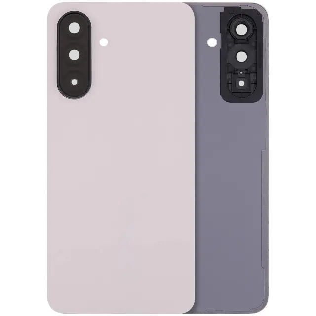Vitre arrière pour Samsung Galaxy A26 5G (A266 / 2025) (sans logo, compatible premium, Peach Pink)