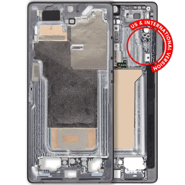Châssis pour Samsung Galaxy S25 Ultra (version US & internationale, Titanium Jet Black)