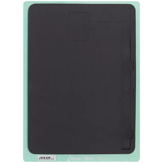 Tapis de pressage noir XHZC pour reconditionnement d’écran — iPad Pro 11" 3e génération