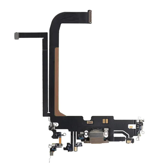 Dock de charge pour Apple iPhone 13 Pro Max (origine d'occasion, or)
