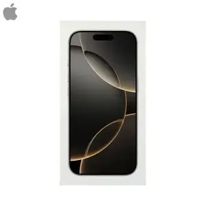 Boite pour Smartphone Original Apple iPhone 16 Pro Titane Naturel