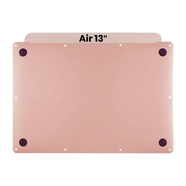 Coque inférieure pour Apple MacBook Air 13" A1932 (2018-2019) / A2179 (2020) (origine neuve, or rose)