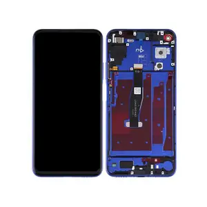 Écran Tactile avec Châssis Huawei Nova 5T Honor 20 Bleu Fantome