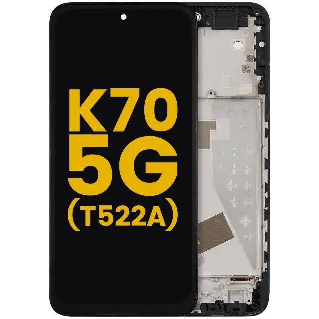 Écran LCD avec châssis pour TCL K70 5G (T522A) (reconditionné, toutes couleurs)