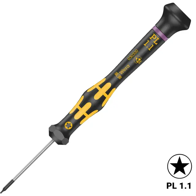 Tournevis Wera Kraftform Micro 1573 ESD Pentalobe PL1,1 × 40 mm