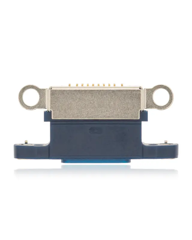 Connecteur de charge nu à souder pour Apple iPhone 12 Pro (Pacific Blue, lot de 10)