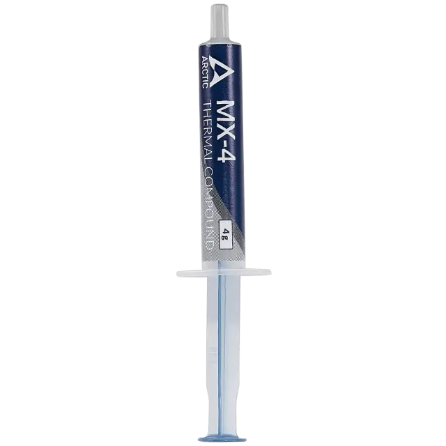 Pâte thermique Arctic MX-4 à base de carbone pour dissipateur (argent, 4 g)