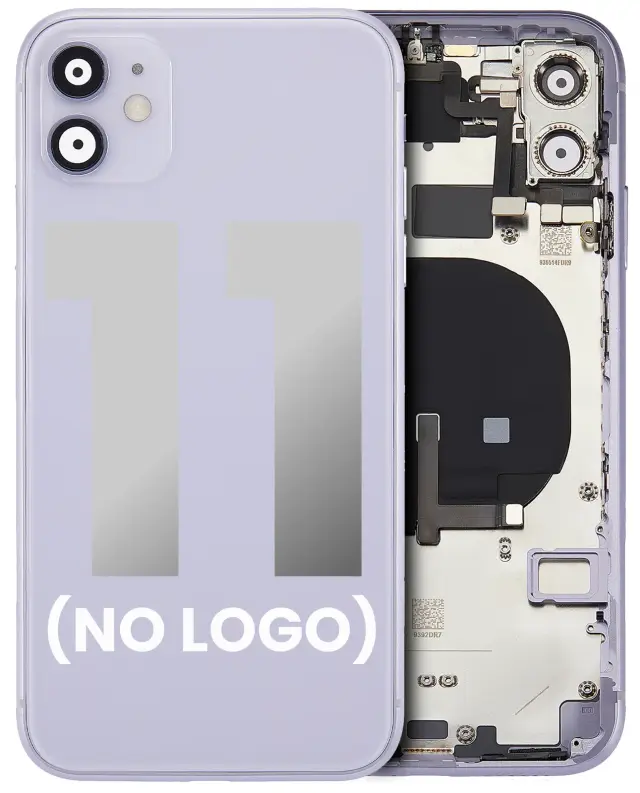 Châssis pour Apple iPhone 11 (sans logo, compatible premium, violet)