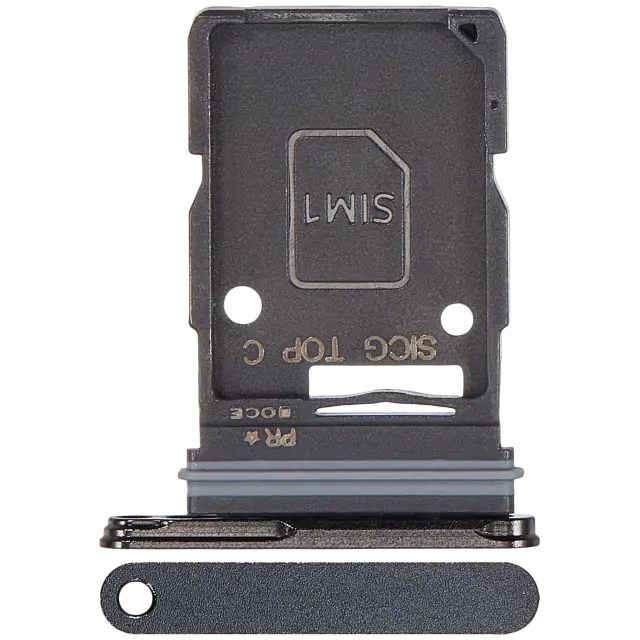Tiroir SIM pour Samsung Galaxy S25 Edge (S937) (premium, Titanium Jetblack)