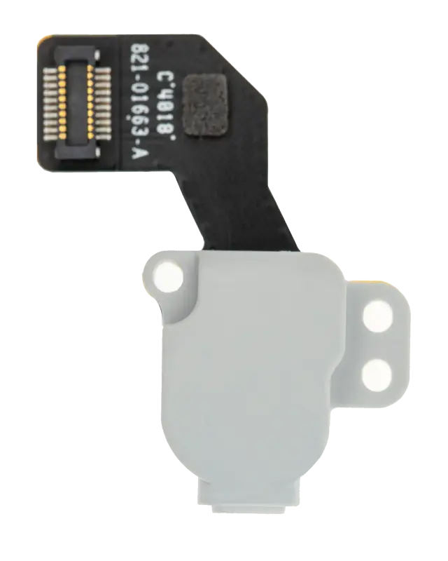 Prise jack pour Apple MacBook Pro 15" / Pro 16" A1990 (2018-2019) / A2141 (2019) (argent)