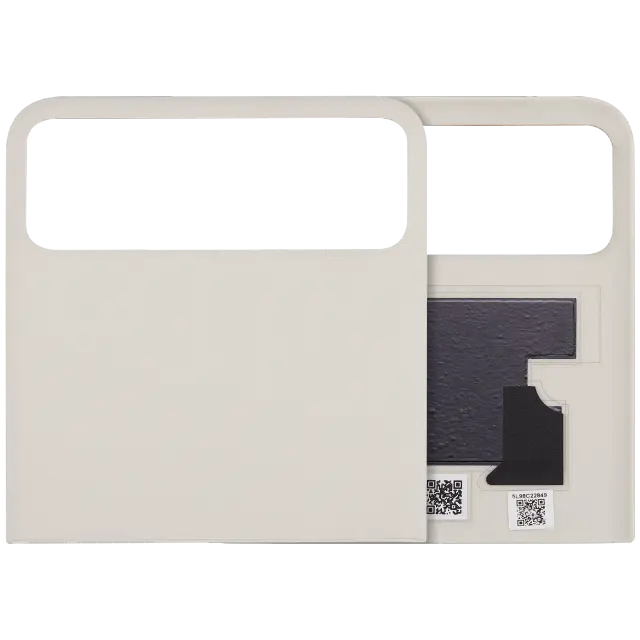 Vitre arrière pour Motorola Razr / Razr 40 (XT2323 / 2023) (premium, Vanilla Cream)