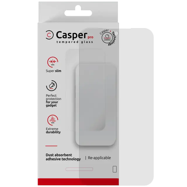 Verre trempé pour Samsung Galaxy S23 5G (Case Friendly, blister)