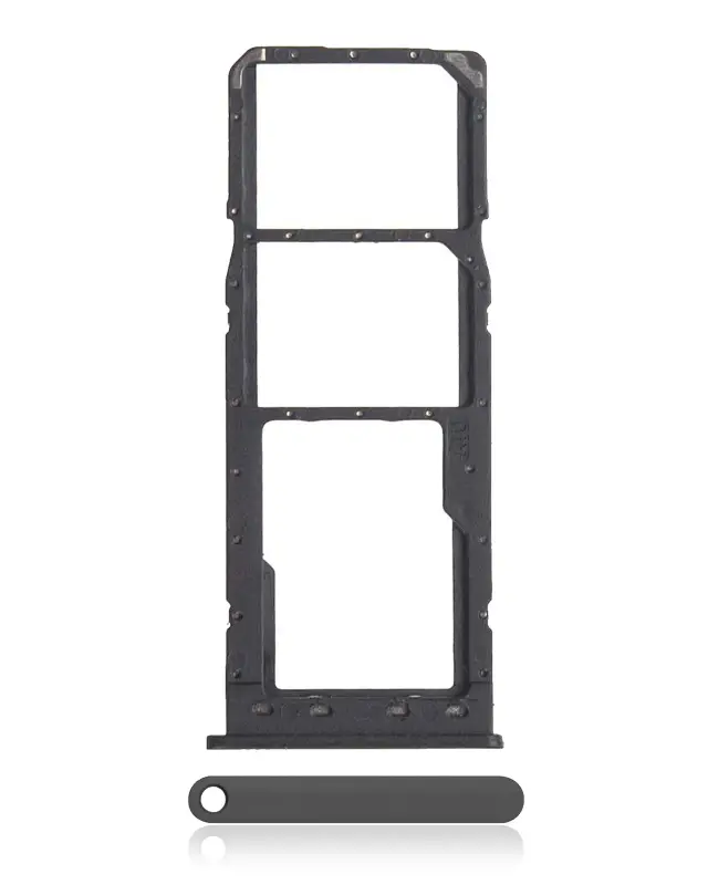 Tiroir SIM pour Samsung Galaxy A10 (A105 / 2019) (noir)