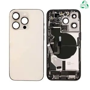 Coque de Réparation Complète Aftermarket (PIEC) Apple iPhone 14 Pro Max Or