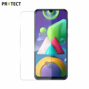 Verre Trempé Classique PROTECT pour Samsung Galaxy M21 M215 Transparent