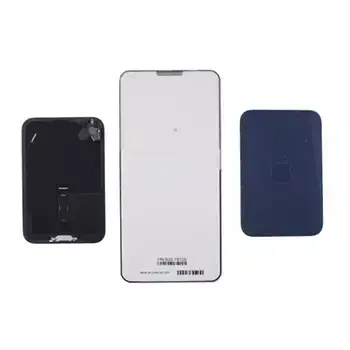 Vitre arrière avec MagSafe, NFC et nappe flash pour Apple iPhone 17 Pro (origine, Deep Blue)