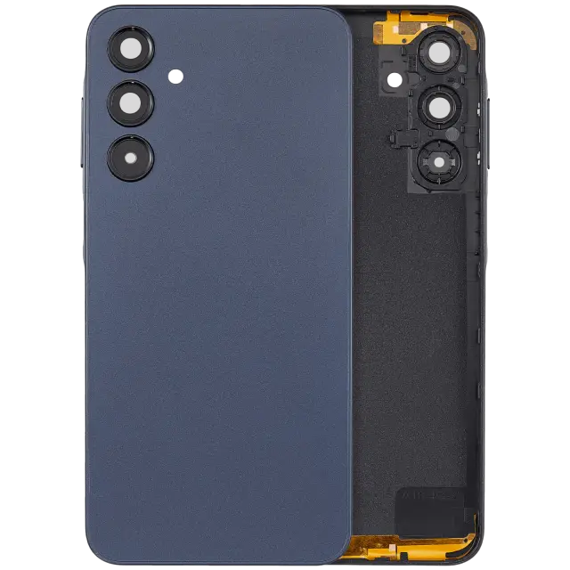 Vitre arrière pour Samsung Galaxy A16 4G (A165 / 2024) (sans logo, compatible premium, Midnight Blue)