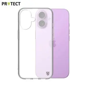 Coque Silicone PROTECT pour Apple iPhone 17 Transparent