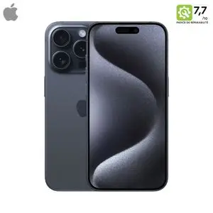 Smartphone Occasion Apple iPhone 15 Pro Max 256Go Grade B Titane Bleu