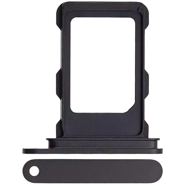 Tiroir SIM pour Apple iPhone 16 Pro / 16 Pro Max (Black Titanium)