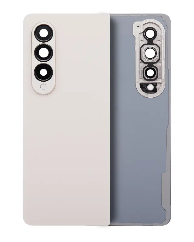 Vitre arrière pour Samsung Galaxy Z Fold 4 (F936) (Beige)