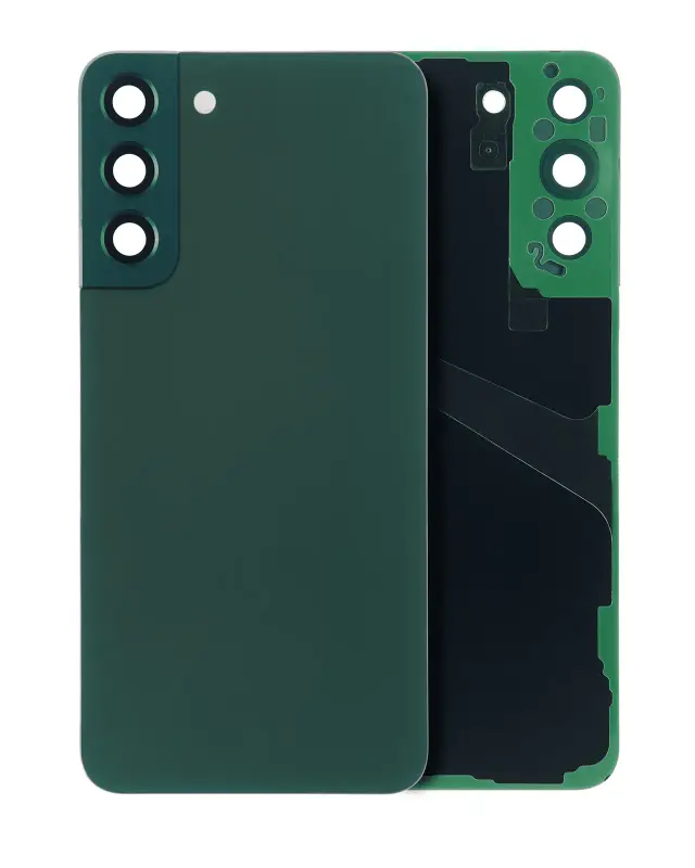 Vitre arrière pour Samsung Galaxy S22 Plus 5G (sans logo, compatible premium, vert)