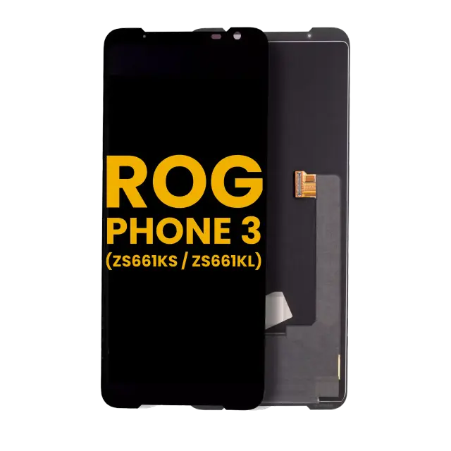Écran OLED sans châssis pour Asus ROG Phone 3 (ZS661KS / ZS661KL) (reconditionné, toutes couleurs)