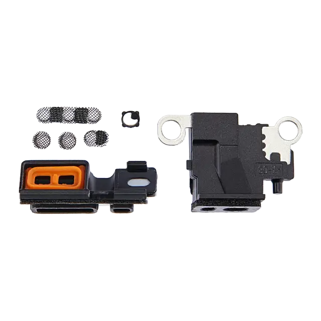 Grille de haut-parleur / micro pour Apple iPhone 13 Mini (lot de 10, noir)