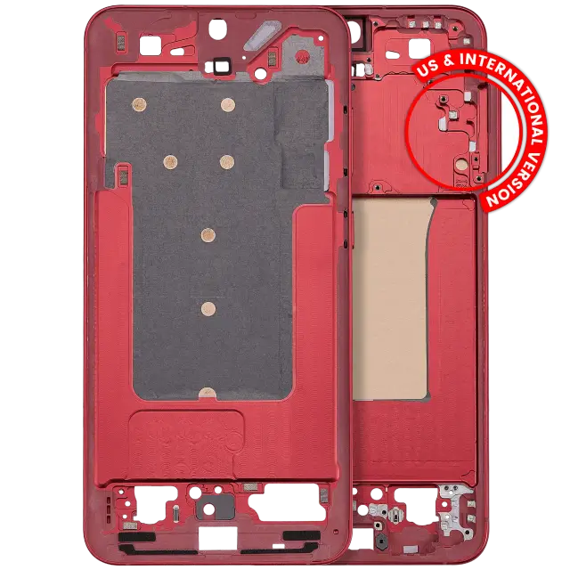 Châssis pour Samsung Galaxy S25 Plus 5G (version US & internationale, Coral Red)