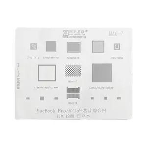 Pochoir Rebillage pour BGA MacBook AMAOE MAC7