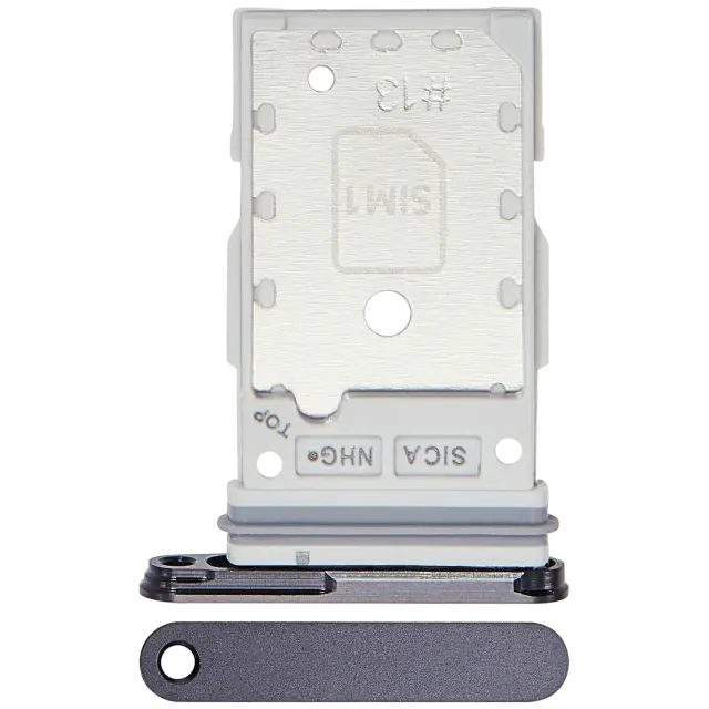 Tiroir SIM pour Samsung Galaxy S25 / S25 Plus (Premium) ( (Blue Black)