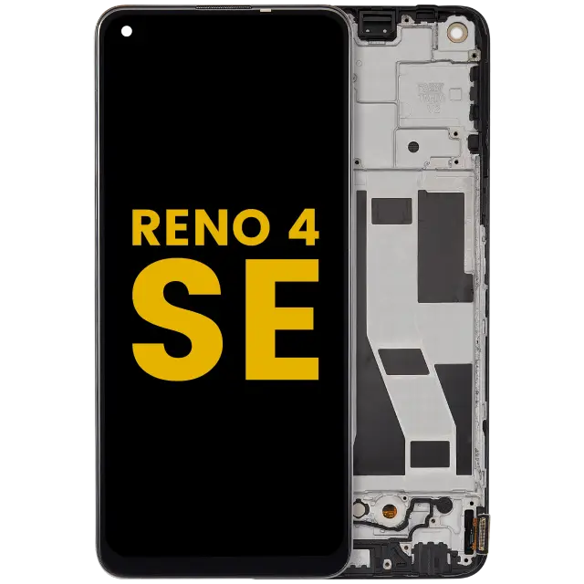Écran OLED avec châssis pour OPPO Reno4 SE (2020) (reconditionné, toutes couleurs)