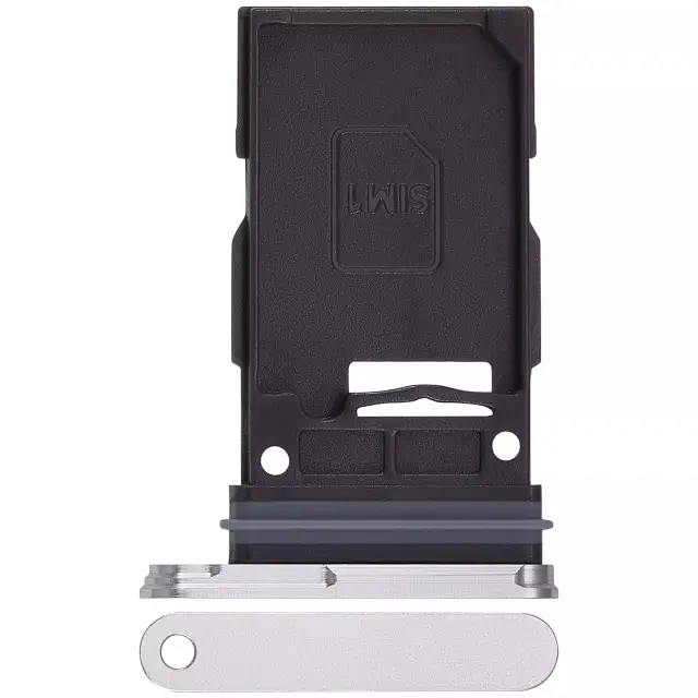 Tiroir SIM pour Samsung Galaxy S24 5G / S24 Plus 5G (Marble Gray)