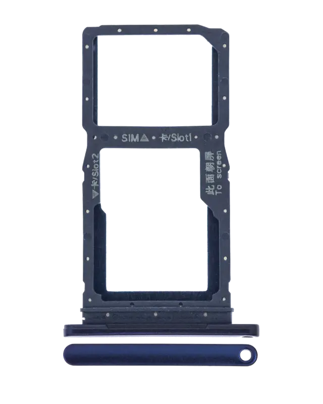 Tiroir SIM pour Huawei Y9S (bleu)