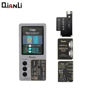 Programmeur QianLi iCopy Plus 2.2+ avec 4 Cartes (Face ID sans Soudure iPhone X à 14 + Batterie iPhone 6 à 14 +