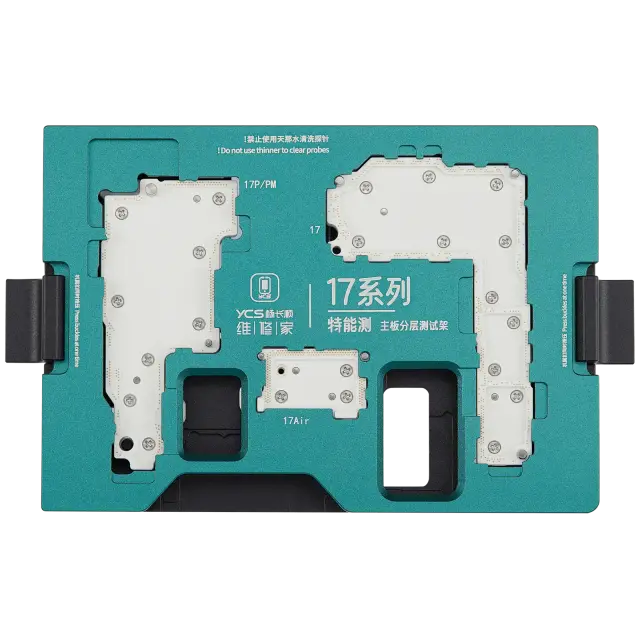 Support de test de carte mère YCS iSocket 4-en-1 pour iPhone 17 / 17 Pro / 17 Pro Max / 17 Air