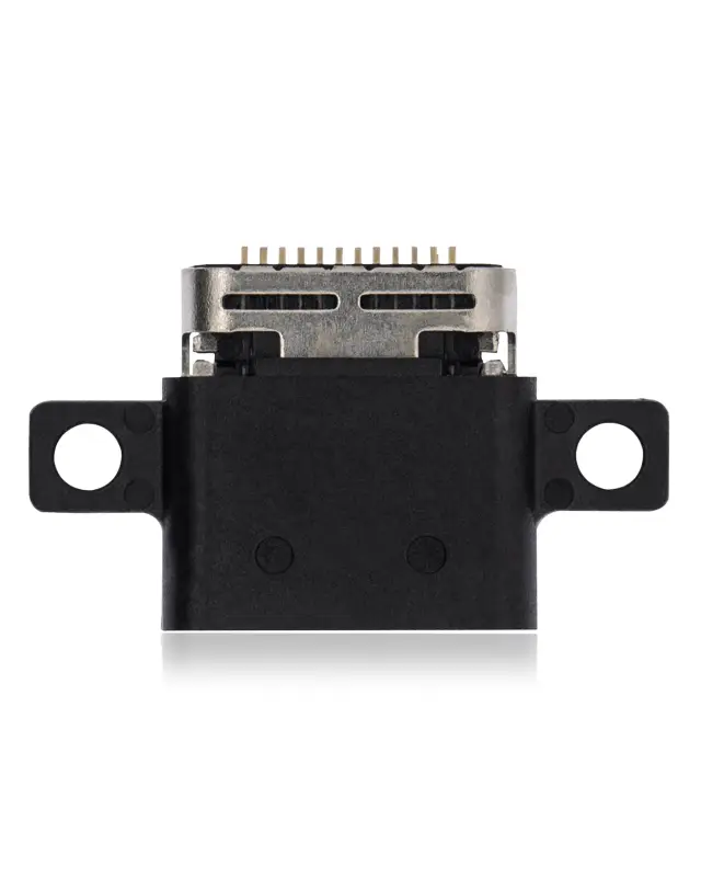 Connecteur de charge à souder — format Type C, 24 broches, 2 points de fixation (C329)