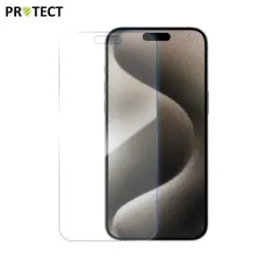 Verre Trempé Classique PROTECT pour Apple iPhone 15 Pro Max Transparent