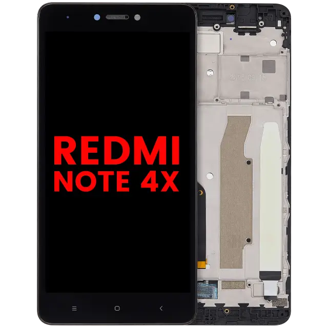 Écran pour Xiaomi Redmi Note 4x (compatible premium, noir)