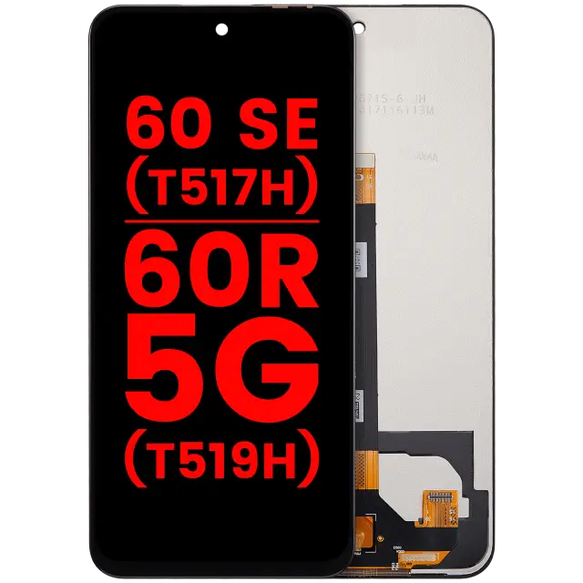 Écran pour TCL 60 SE (T517H) / 60R (T519H) (compatible premium, toutes couleurs)