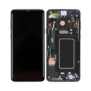 Écran Tactile Soft Oled avec Châssis Samsung Galaxy S9 Plus G965 Noir