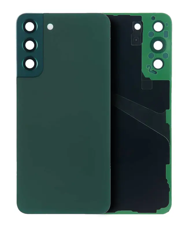 Vitre arrière pour Samsung Galaxy S22 5G (pack service origine, vert)