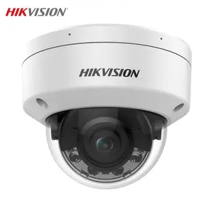 Caméra de Surveillance avec IA Hikvision DS-2CD2187G2H-LISU (4mm) Dome 8MP Smart Hybrid Light, ColorVu & AcuSense Blanc